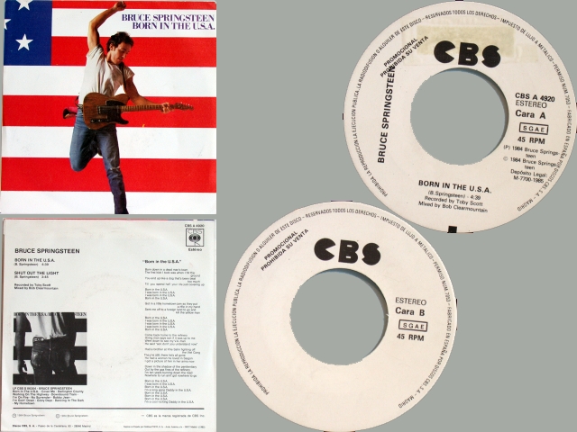 Bruce Springsteen - BORN IN THE USA (ONE SIDED)